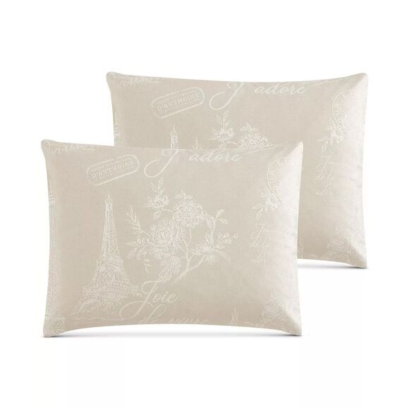 Hallmart Collectibles Paris Celeste 14 Piece Queen Comforter Set Champagne - NWT - Picture 7 of 11